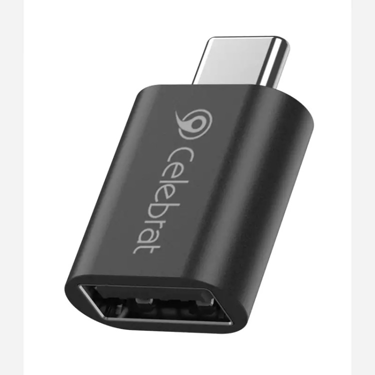 Celebrity OTG Type-C to USB 3.0 Adapter Model CA-04 | Fast data transfer with durable design