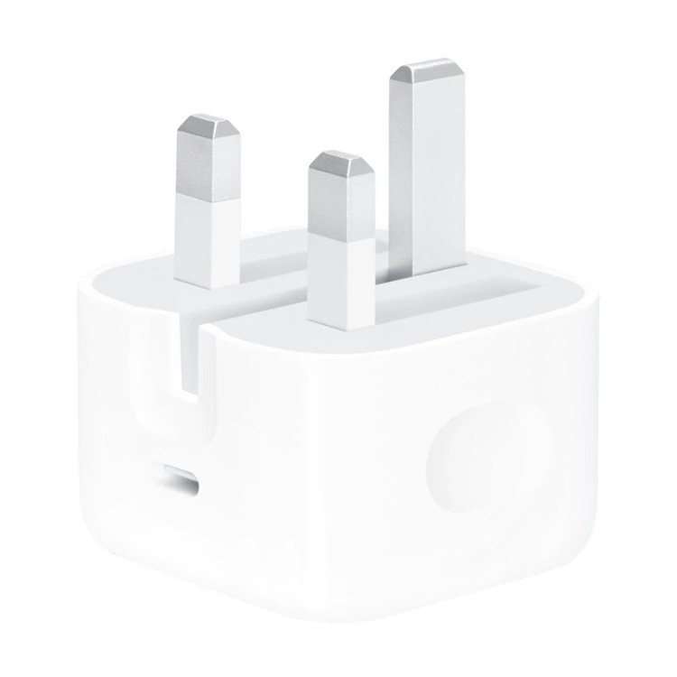 Apple 20W 3-pin charger | Original, fast charging and compatible with iPhone
