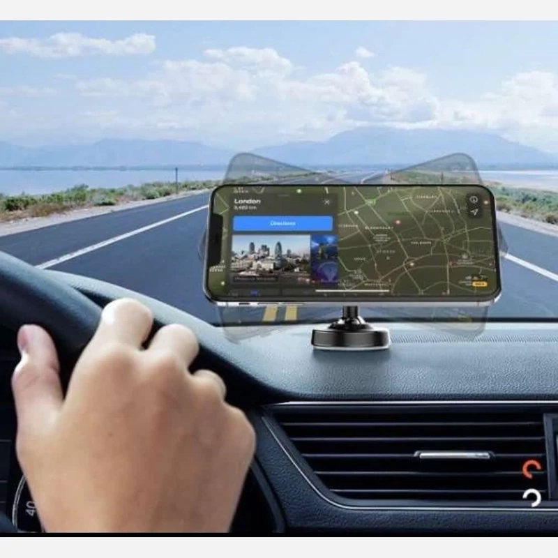 ldinio Mobile Phone Holder Model MG08 | Magnetic Dashboard Holder