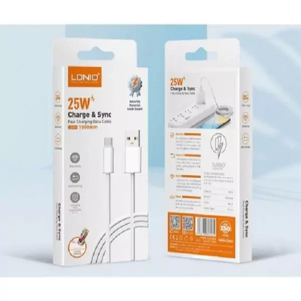 USB به USB-C الدینیو مدل LS891 طول 1 متر