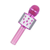 میکروفون اسپیکر بلوتوثی مدل WS-858 با قابلیت کارائوکه و ضبط صدا