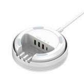 شارژر وایرلس LDNIO مدل AW003 | شارژ سریع بیسیم