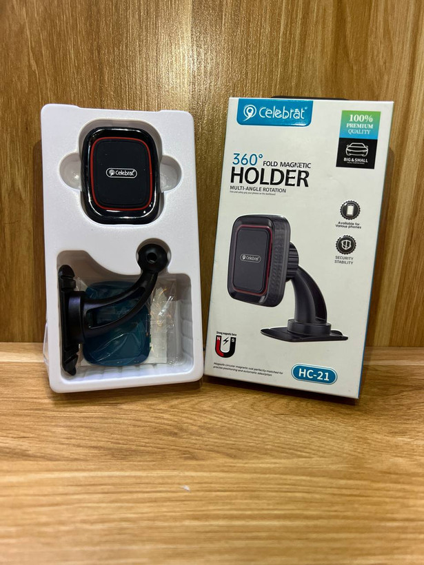 پایه نگهدارنده موبایل و شارژر سلبریت مدل HC-21