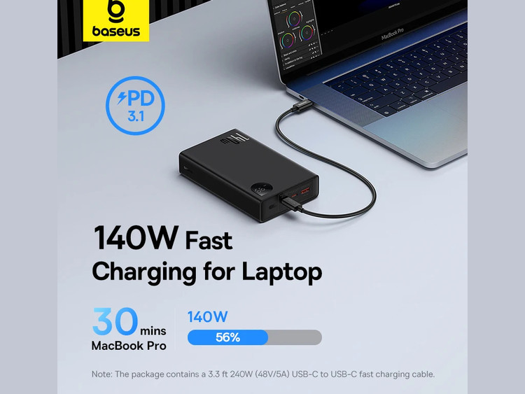 Baseus 140W power bank