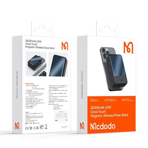 پاوربانک 20000 مکدودو فست شارژ