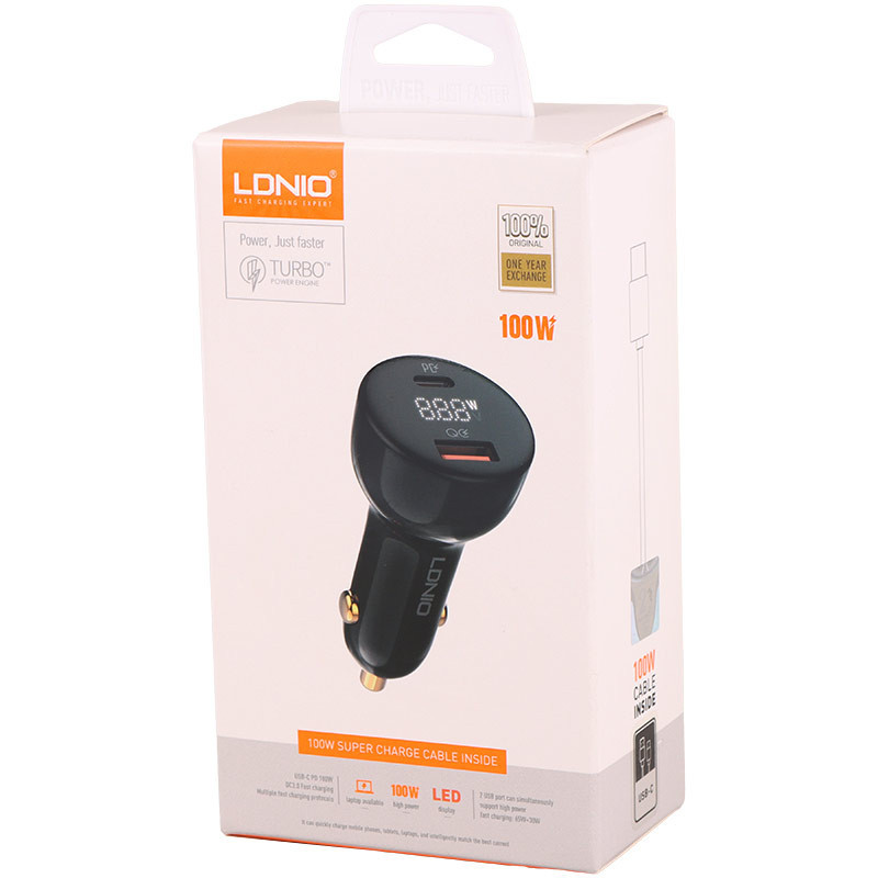 شارژر فندکی چند پورت LDNIO C101