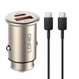 شارژر فندکی فست شارژ با دو پورت