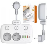 چندراهی برق چندکاره USB دار LDNIO