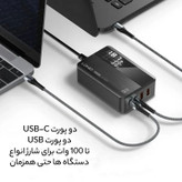 هاب شارژر سریع ۴ پورت LDNIO A4809C