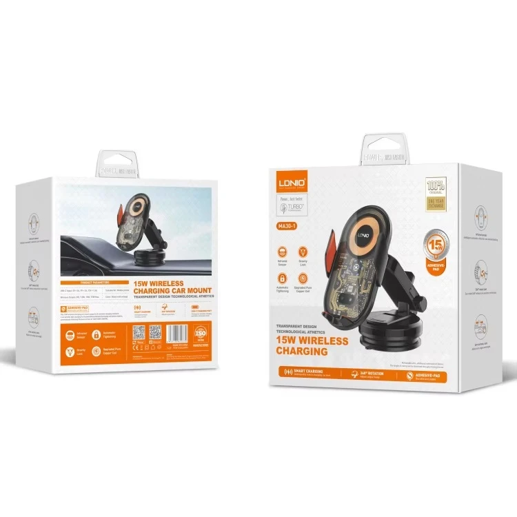 پایه نگهدارنده و شارژر وایرلس LDNIO