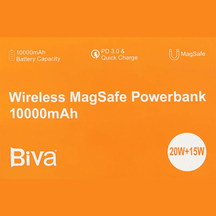 پاوربانک مگسیف بیوا با ظرفیت 10000