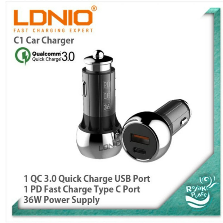 شارژر فندکی الدینیو C1 اصل