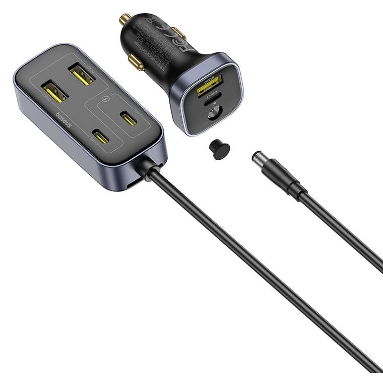 Baseus 6 port car charger fast charging