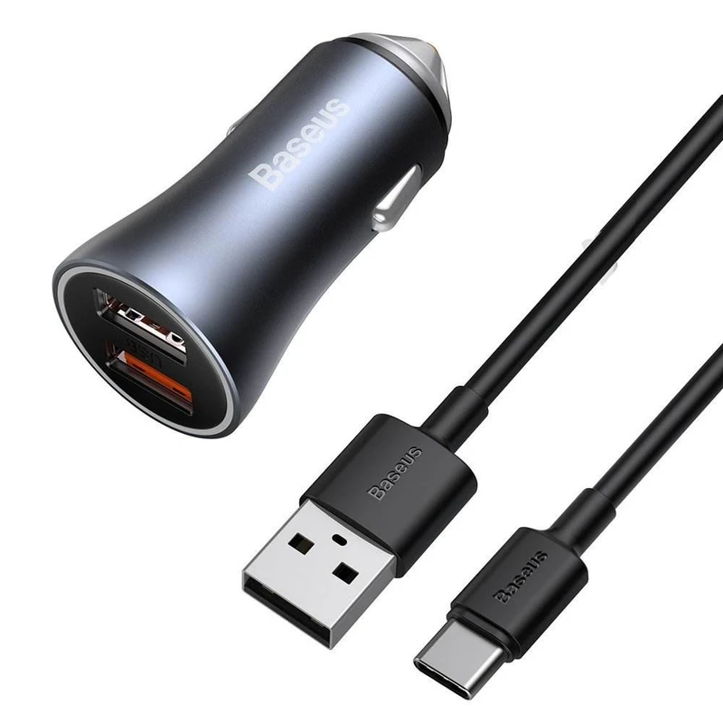 شارژر فندکی Baseus مدل Pro با پورت USB