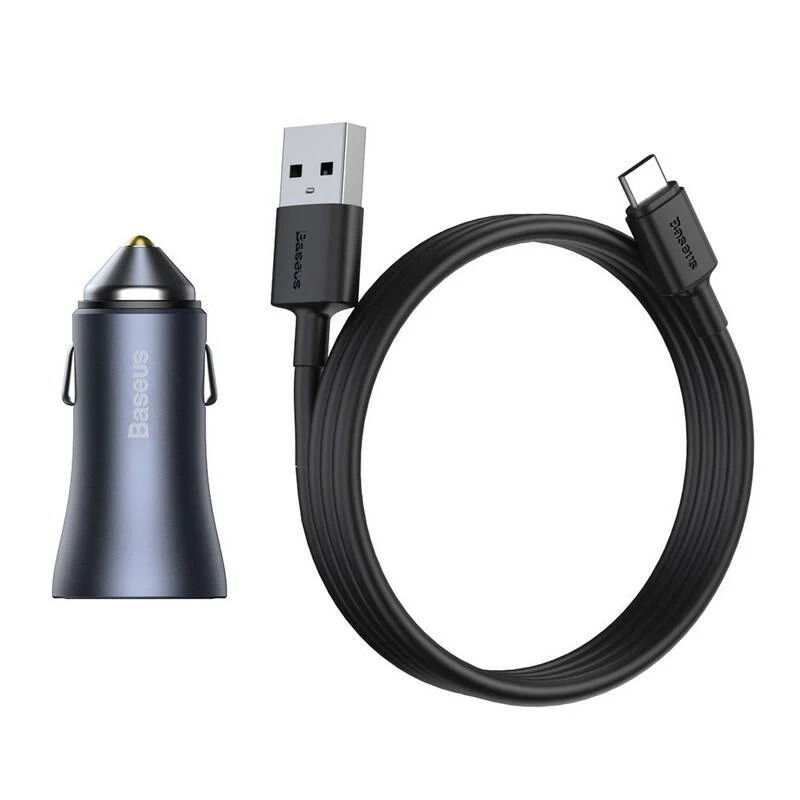 شارژر فندکی Baseus مدل Pro با پورت USB