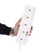 چندراهی برق و شارژر LDNIO SC5415 نقد و بررسی