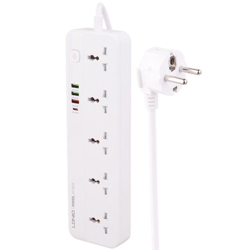 چندراهی برق و شارژر LDNIO برای خانه