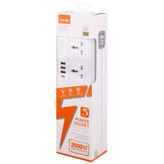 چندراهی برق LDNIO SC5415 با کابل بلند