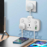 چندراهی برق LDNIO با PD و QC