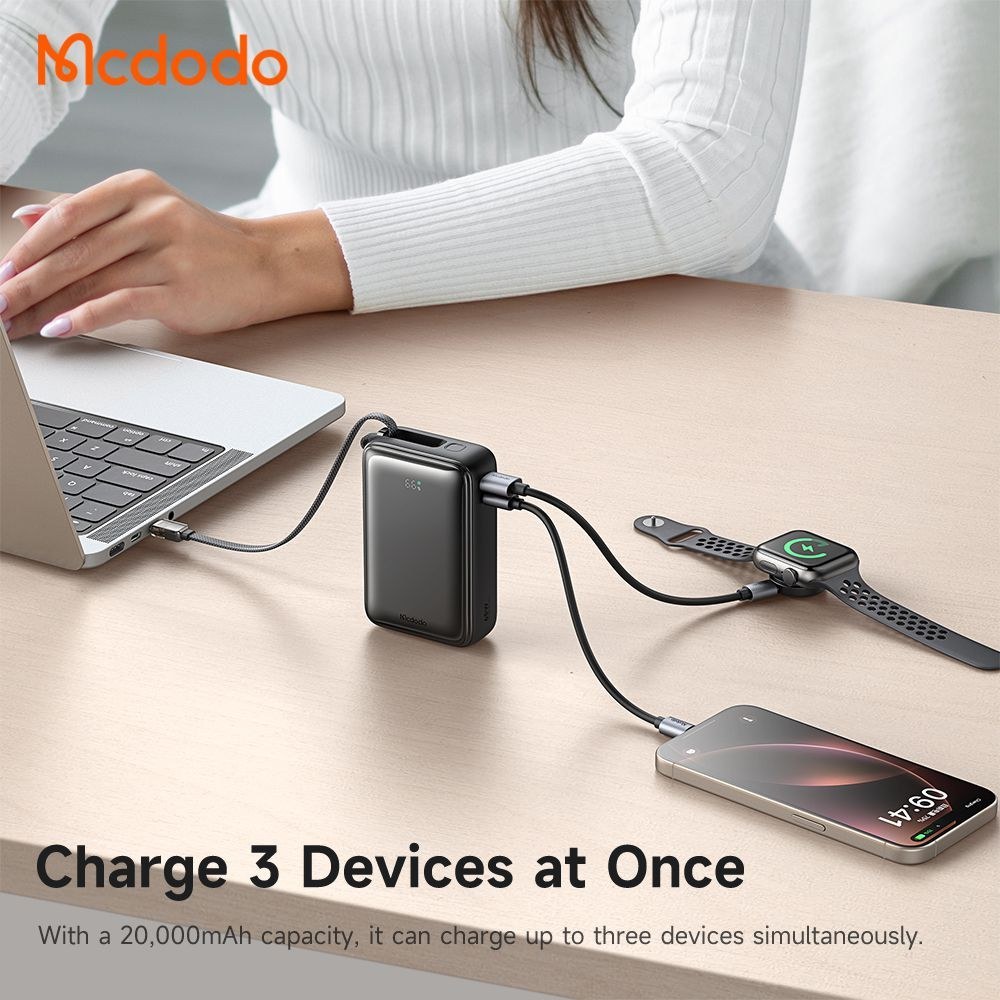 پاوربانک مناسب آیفون و مک‌بوک