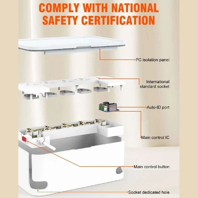 چندراهی برق رومیزی وایرلس