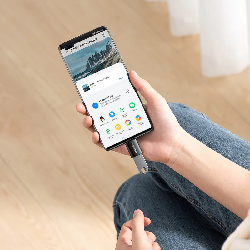 مبدل Baseus USB-C به USB3.1