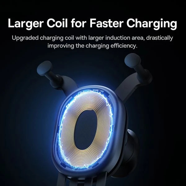 قیمت شارژر وایرلس خودرو بیسوس مدل SUWX030001