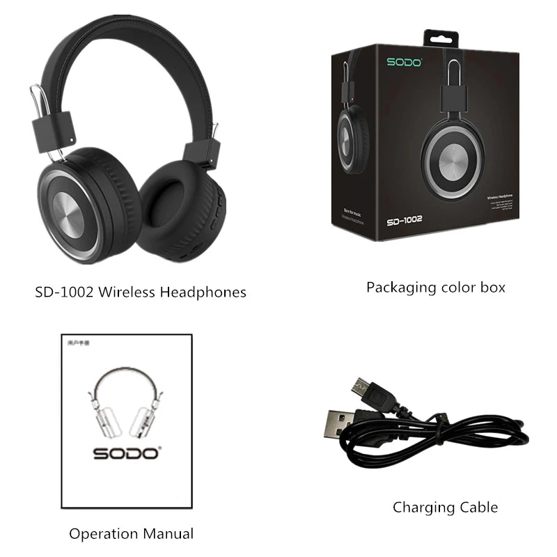 قیمت هدست بلوتوثی SODO SD1002