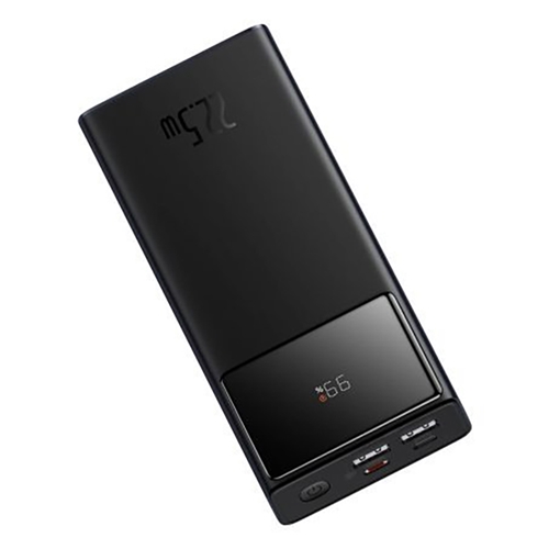 پاوربانک ۱۰۰۰۰ میلی‌آمپر بیسوس با ۲۲.۵ وات