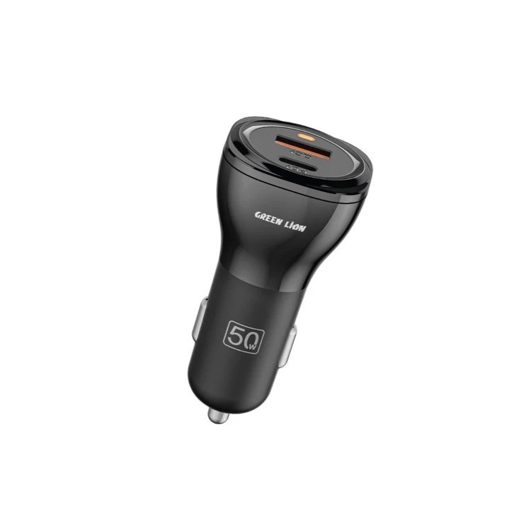 خرید شارژر فندکی گرینلاین Dual Port 50W