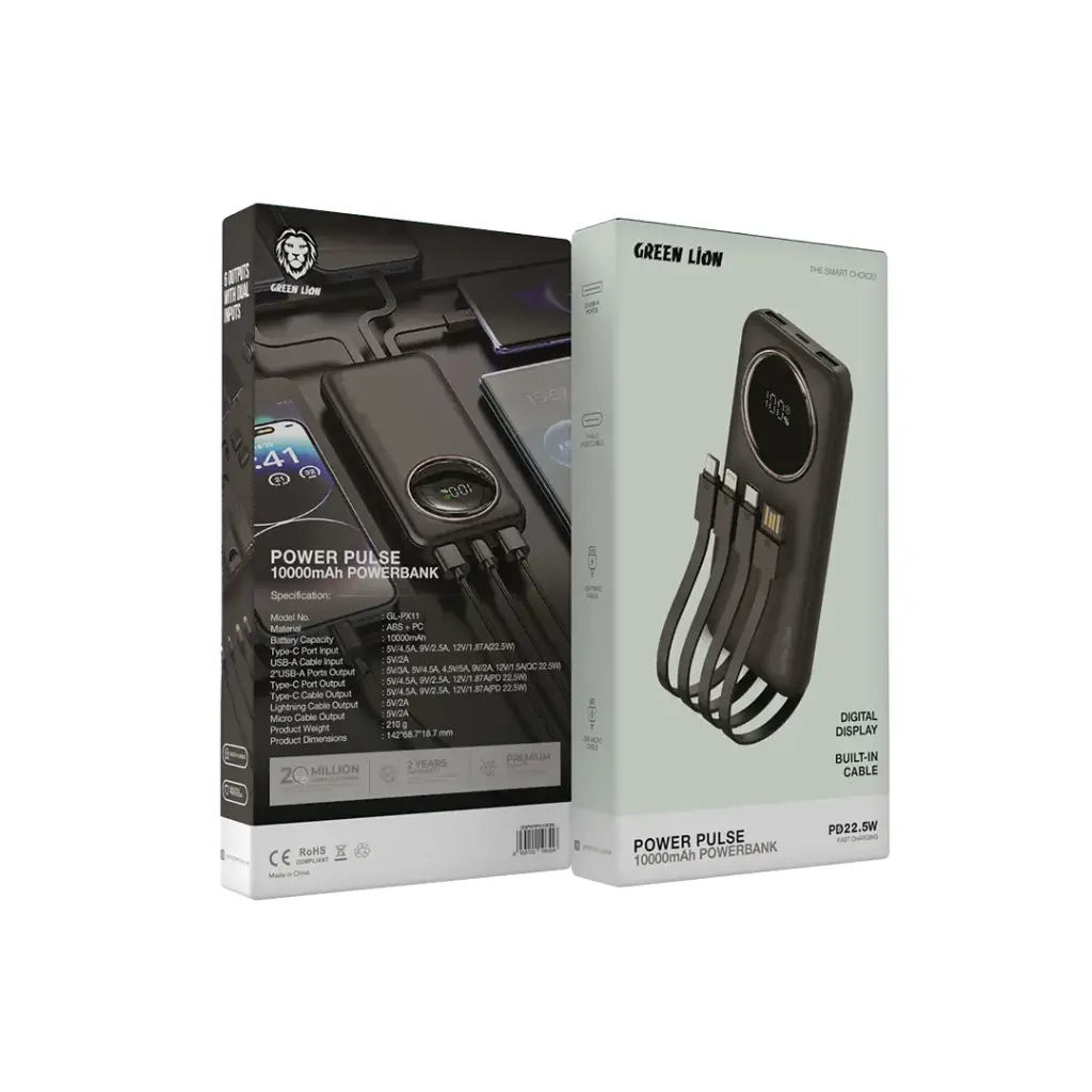 پاوربانک جمع‌وجور و سبک گرین