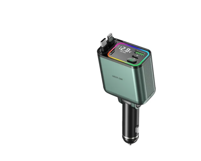 شارژر فندکی گرین لاین ۹۰ وات