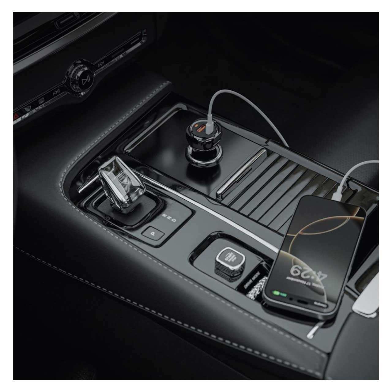 بهترین شارژر فندکی دو پورت