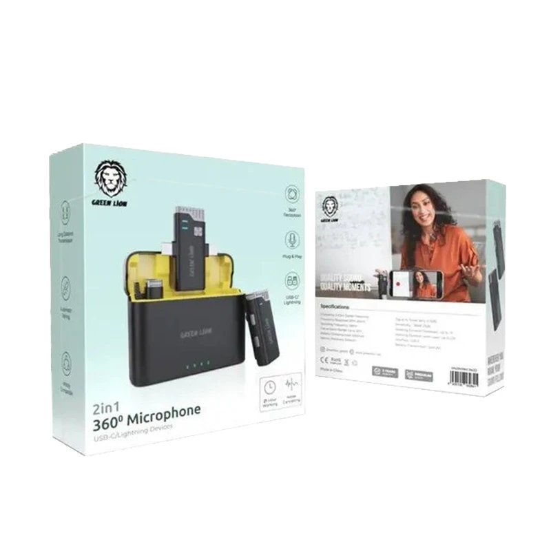 میکروفون بی سیم Type-C و Lightning