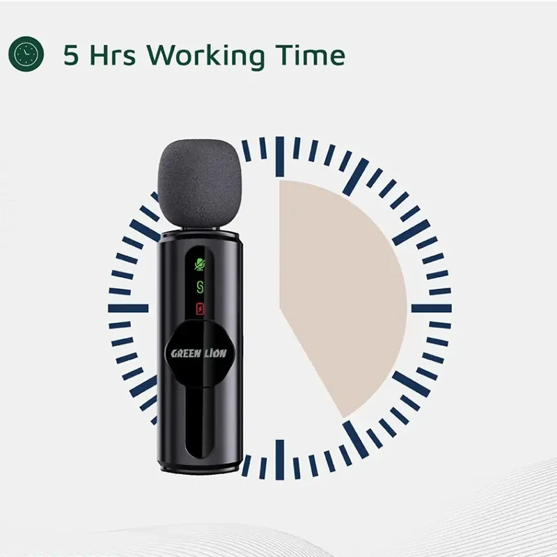 میکروفون بی‌سیم حرفه‌ای برای آیفون و اندروید