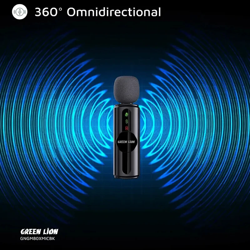 ضبط صدای واضح با GM‑80X