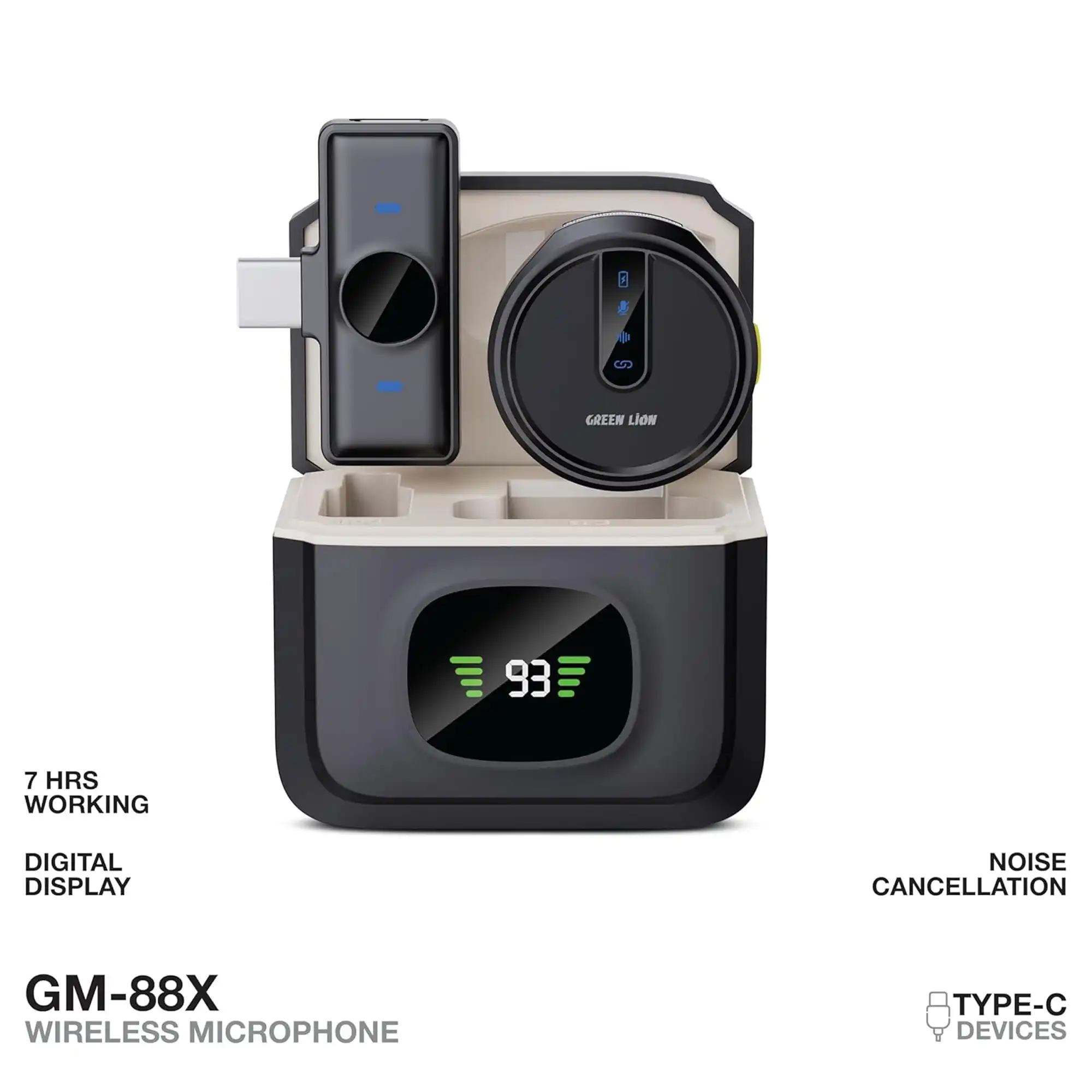 میکروفون با حذف نویز ANC گرین‌لاین