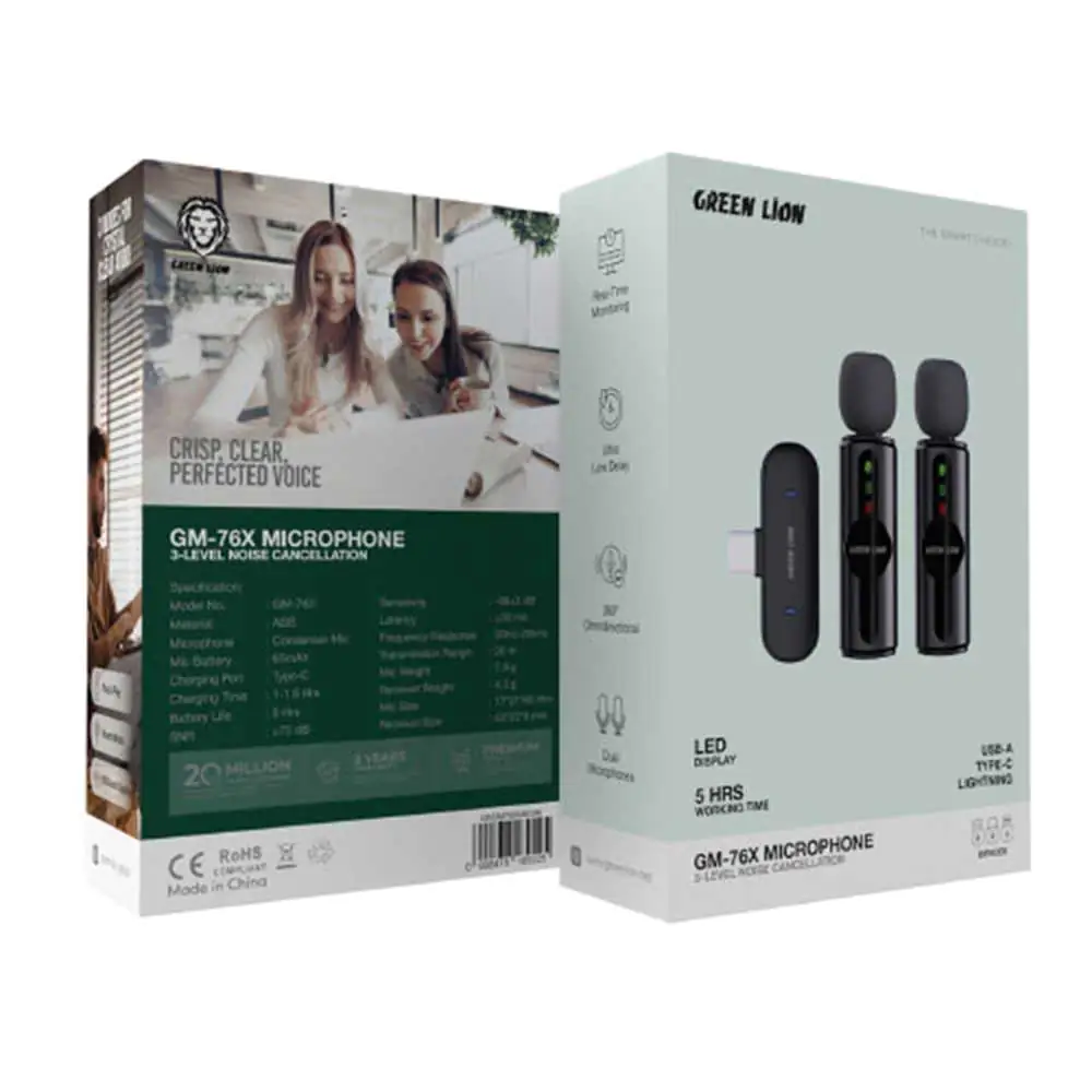 میکروفون گرین‌لاین برای موبایل و دوربین