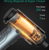 پیچگوشتی شارژی با سری متنوع